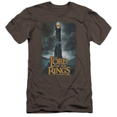 Lord Of The Rings Always Watching Men's Ultra-Soft 30/1 Cotton Slim Short-Sleeve T-Shirt